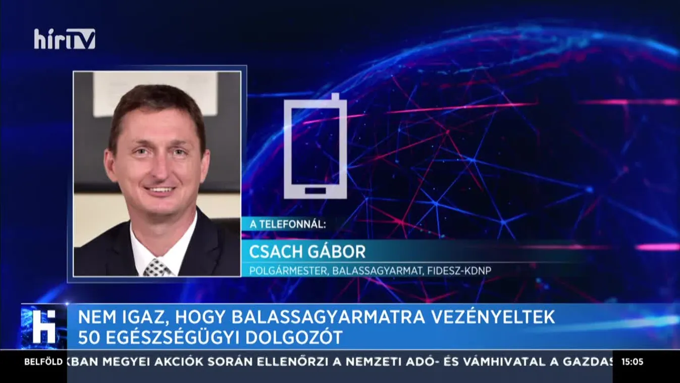 Nem igaz, hogy Balassagyarmatra vezényeltek 50 egészségügyi dolgozót