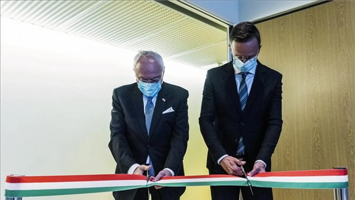 Szijjártó Péter megnyitotta Magyarország genfi konzulátusát