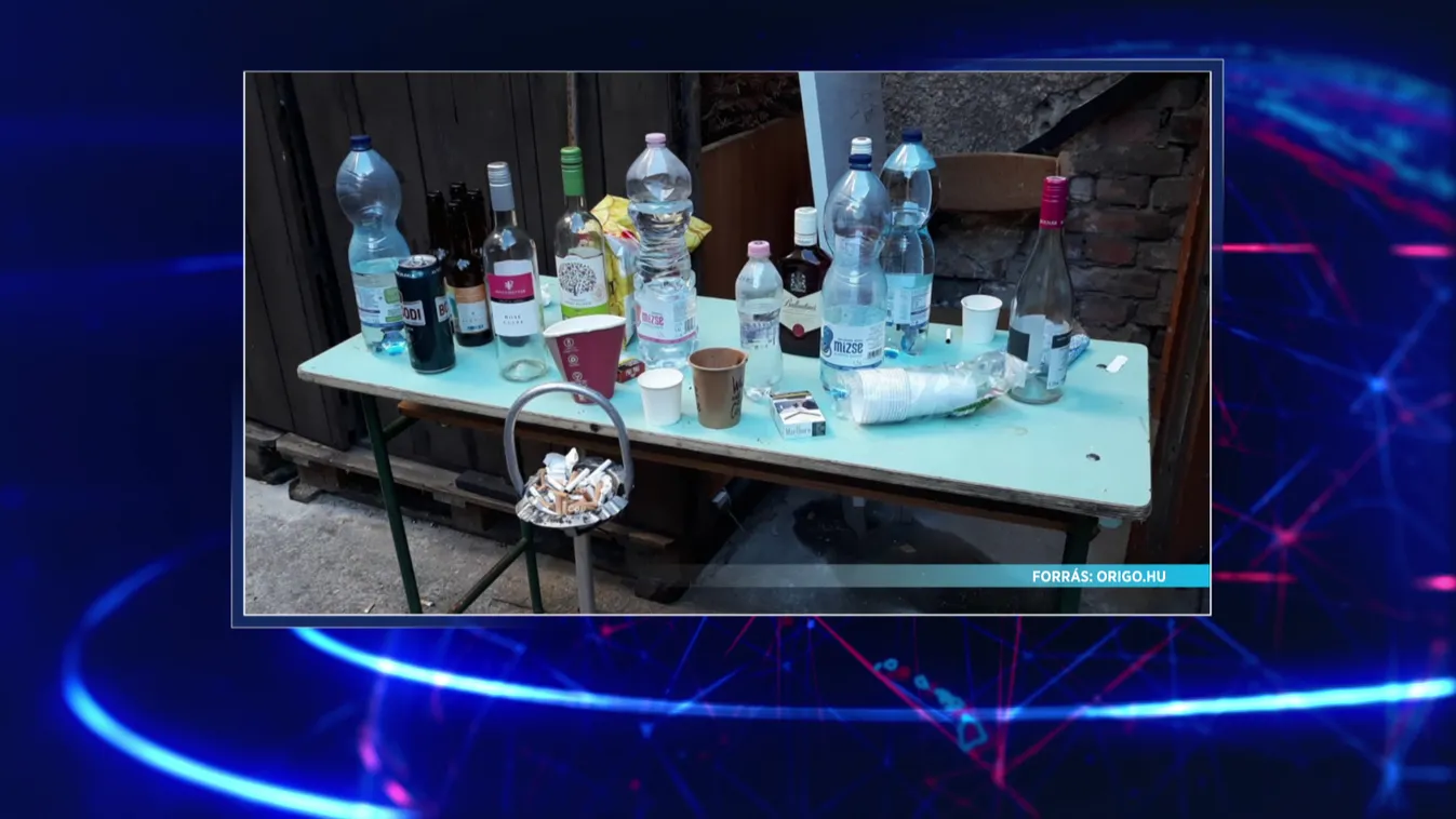 Mocsok és rendetlenség az SZFE Vas utcai kampuszán