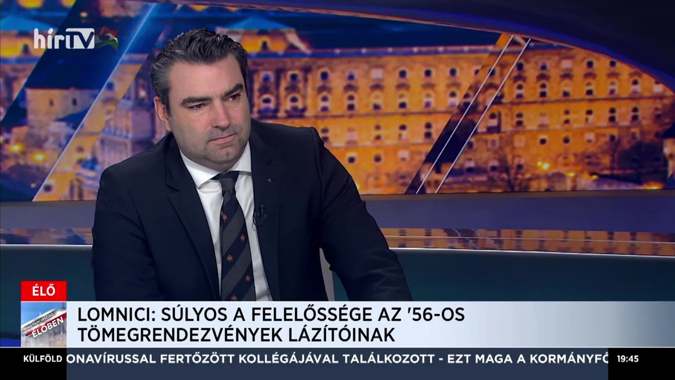 Lomnici: Súlyos a felelőssége az ’56-os tömegrendezvények lázítóinak