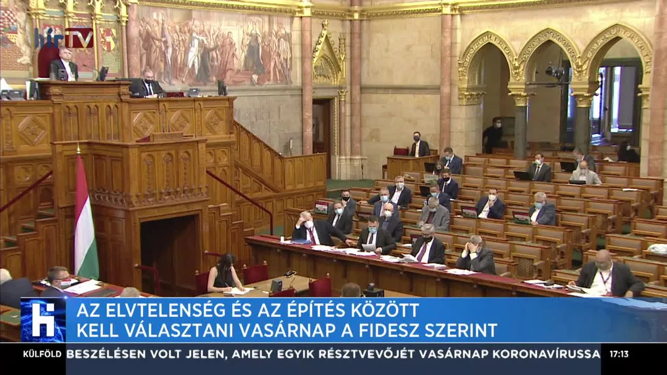 Az elvtelenség és az építkezés között kell választani vasárnap a Fidesz szerint