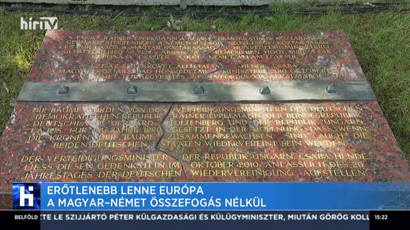 Erőtlenebb lenne Európa a magyar-német összefogás nélkül