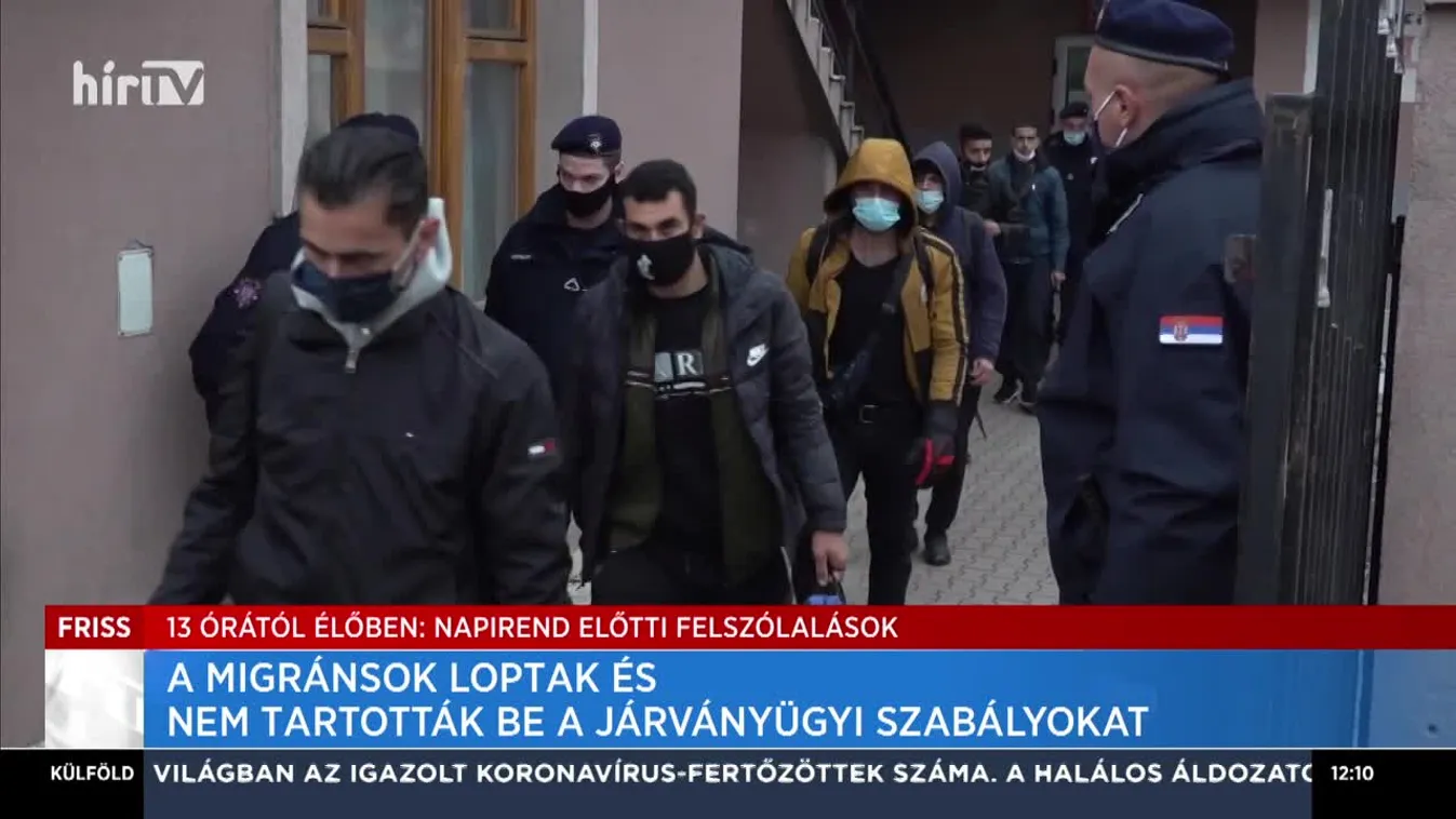 Több száz migráns torlódott fel Szerbiában