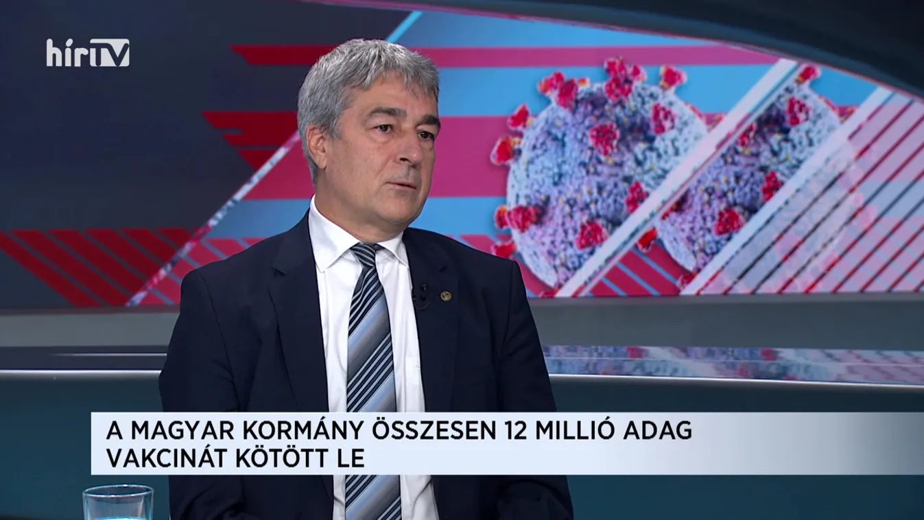 Dr. Kacskovics Imre: Ingyenes és önkéntes lesz Magyarországon a koronavírus elleni vakcina