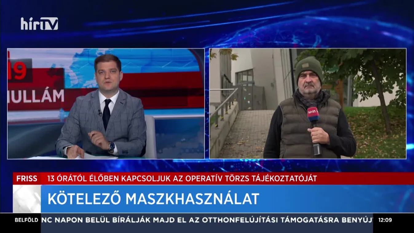 Kötelező maszkhasználat