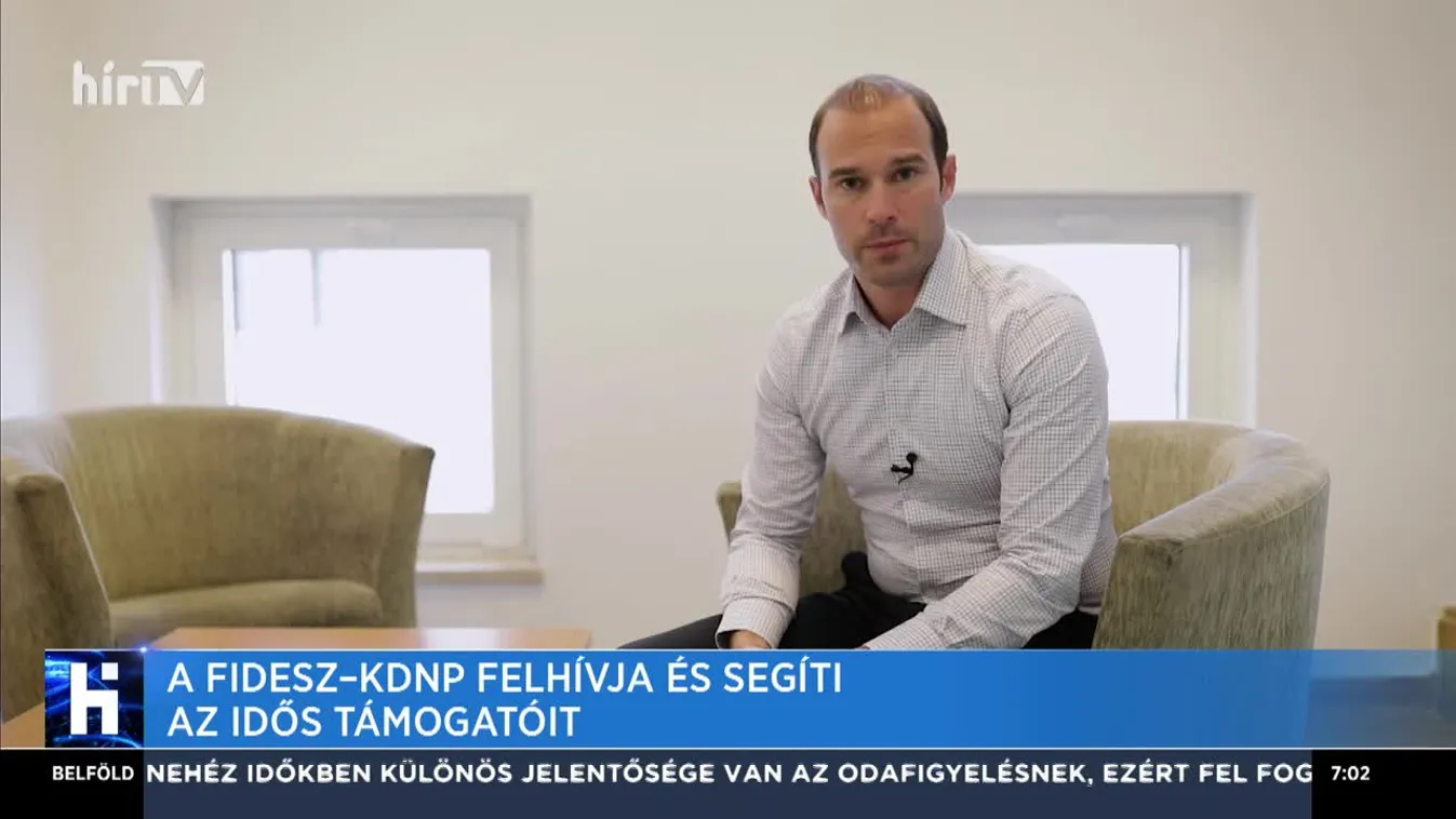 A Fidesz-KDNP felhívja és segíti az idős támogatóit