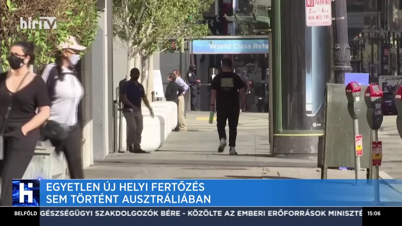 Egyetlen új helyi fertőzés sem történt Ausztráliában