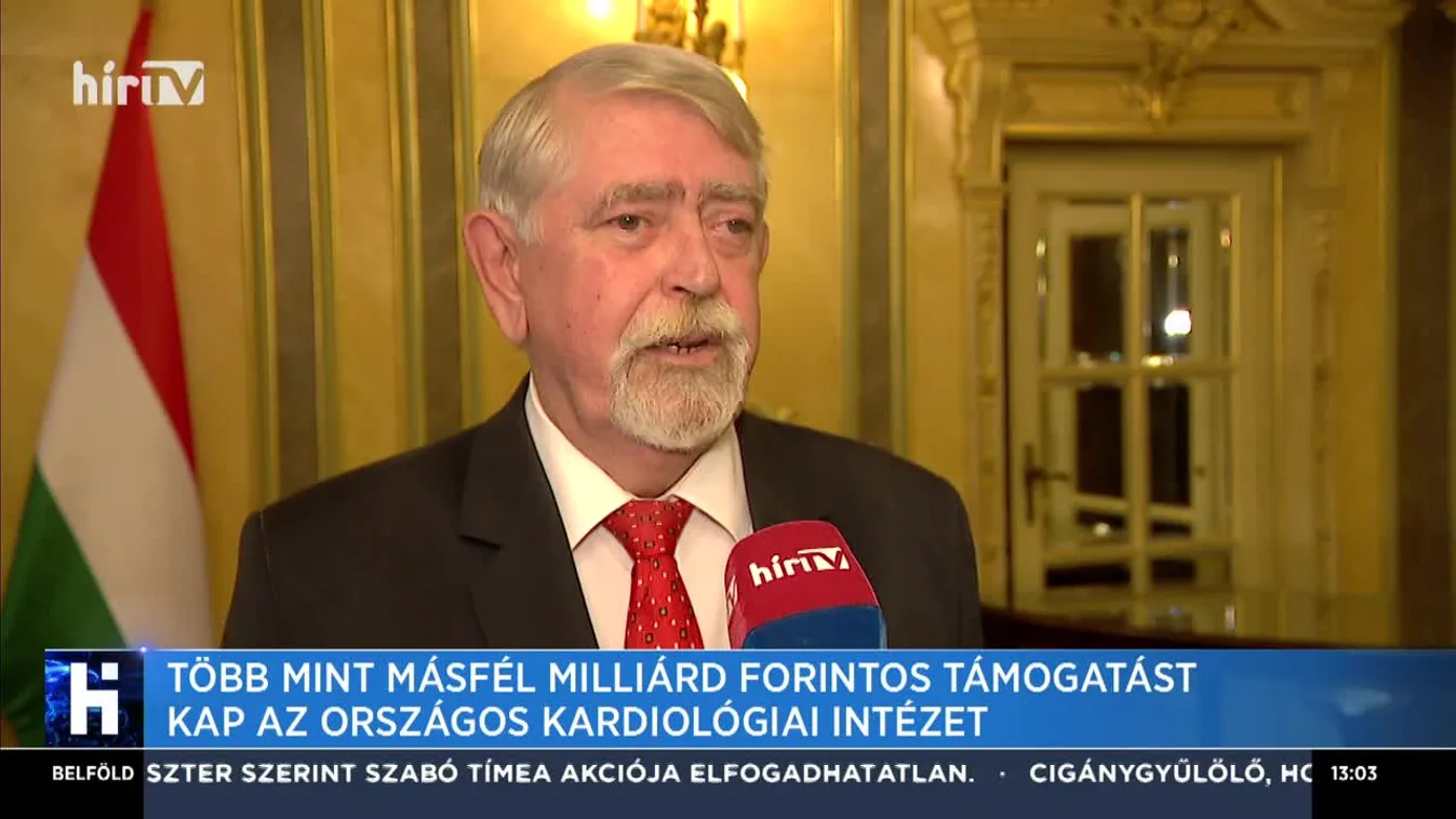 Több mint másfél milliárd forintos támogatást kap az Országos Kardiológiai Intézet