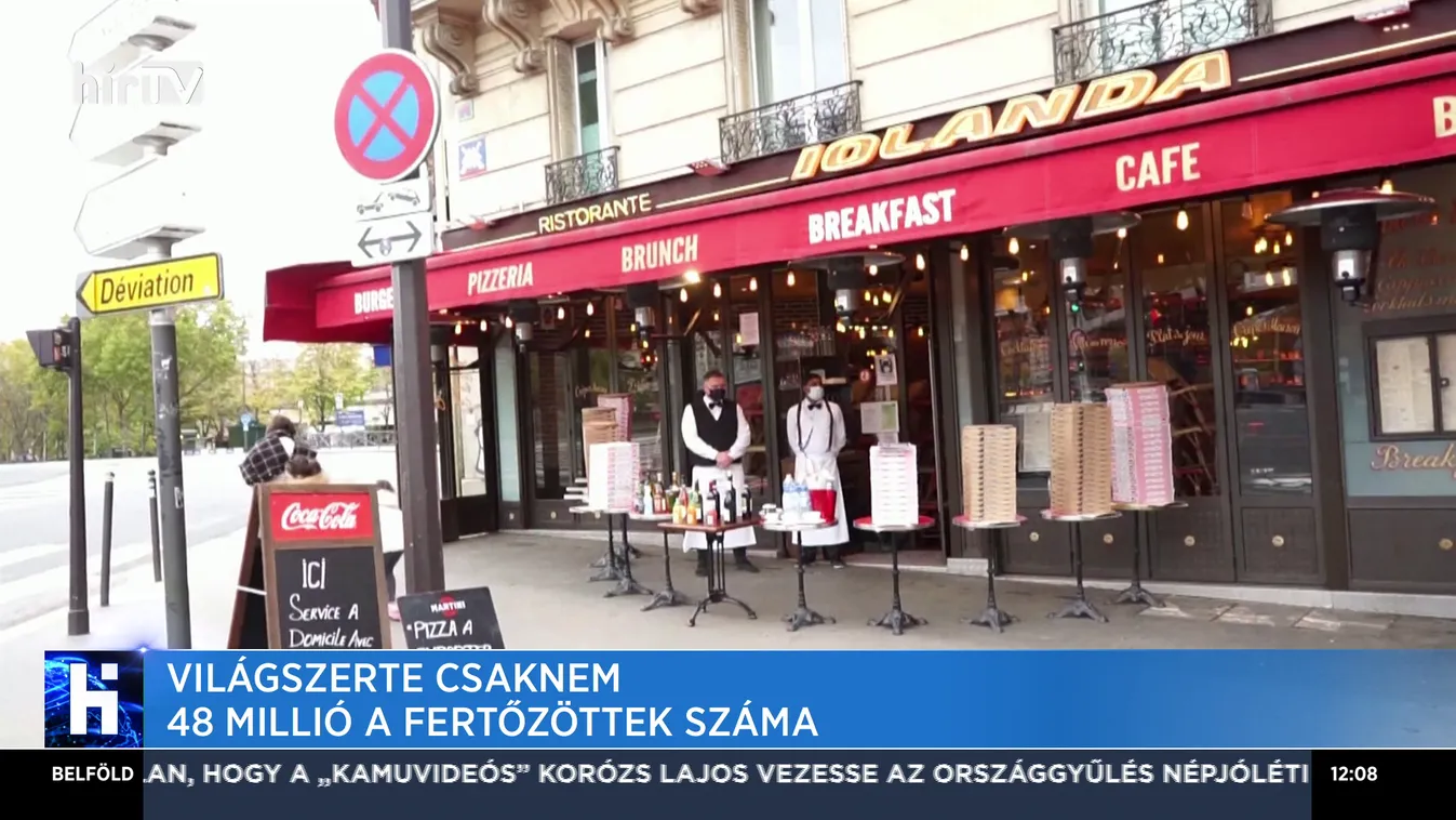 Világszerte csaknem 48 millió a fertőzöttek száma