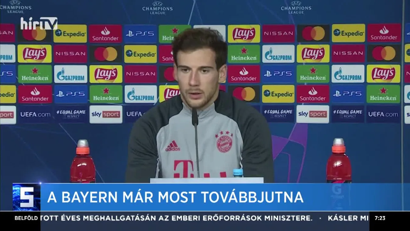 A Bayern már most továbbjutna