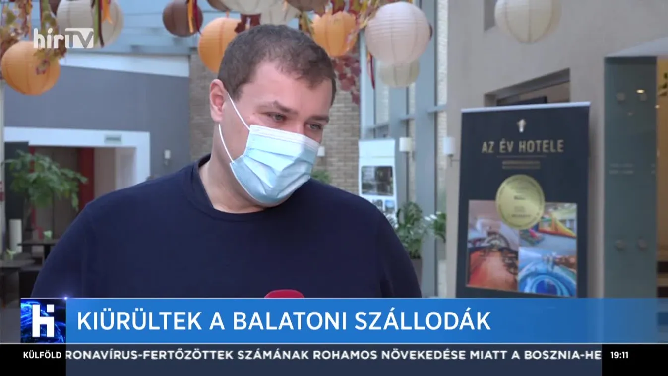 Kiürültek a balatoni szállodák