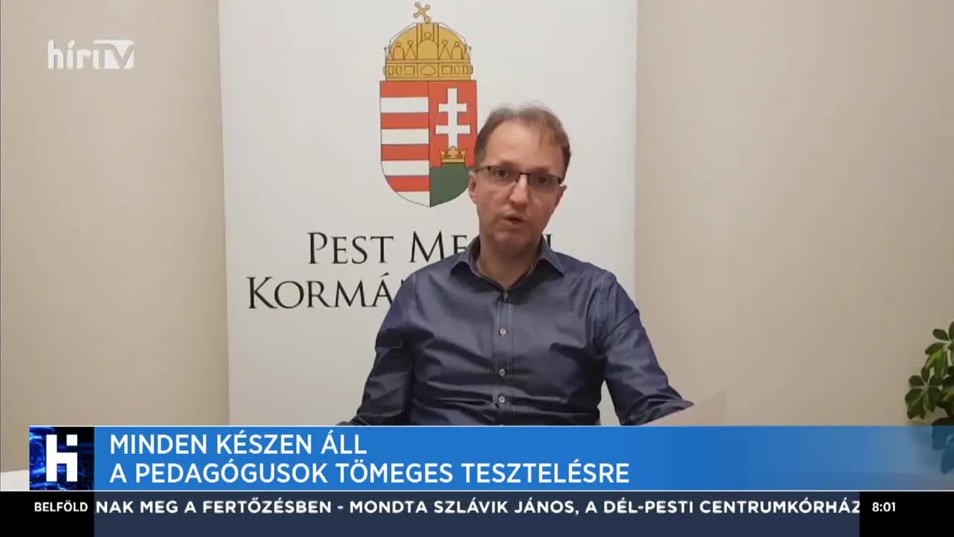 Minden készen áll a pedagógusok tömeges tesztelésére