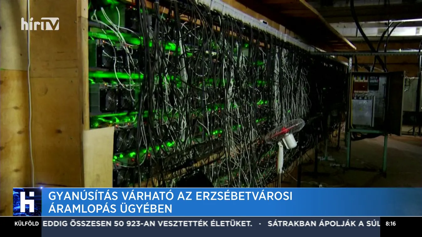 Gyanúsítás várható az erzsébetvárosi áramlopás ügyében