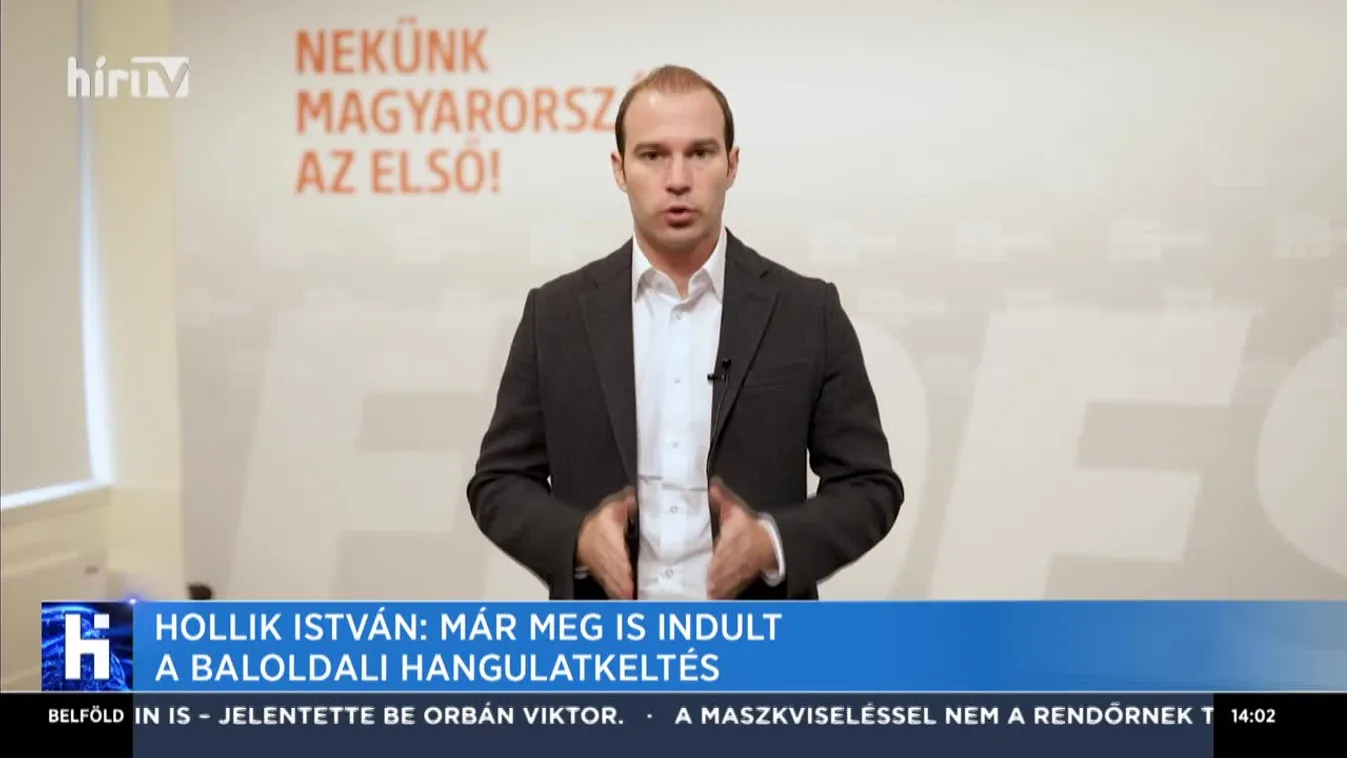 Hollik István: Már meg is indult a baloldali hangulatkeltés