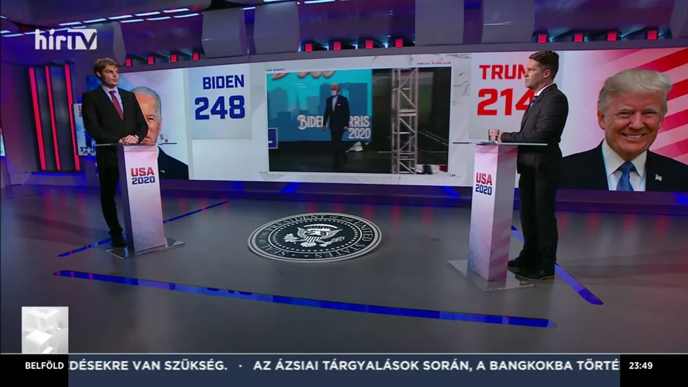 USA 2020 - Mindenki számol, közben a háttérben zajlik a kampánystábok csatája