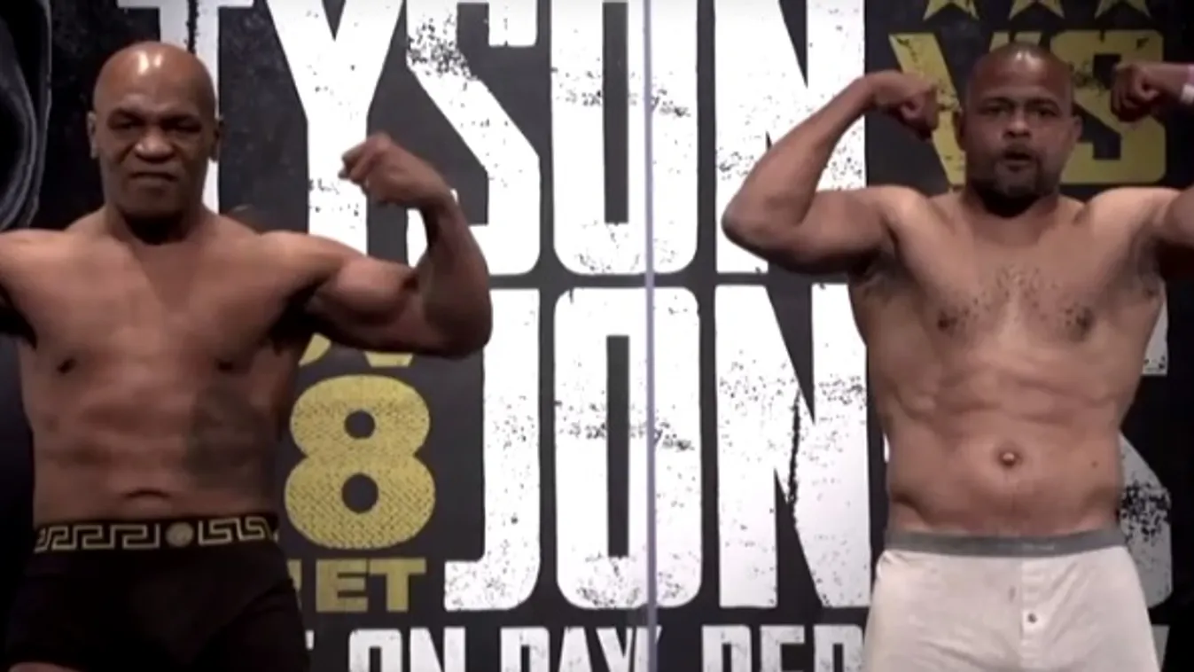 Nem hozott győztest a Mike Tyson-Roy Jones Jr. csata