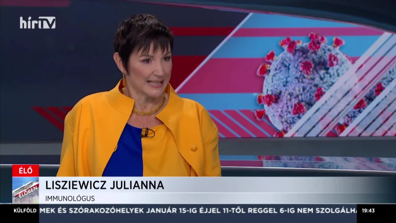 Magyarország élőben Lisziewicz Julianna (2020-11-13)