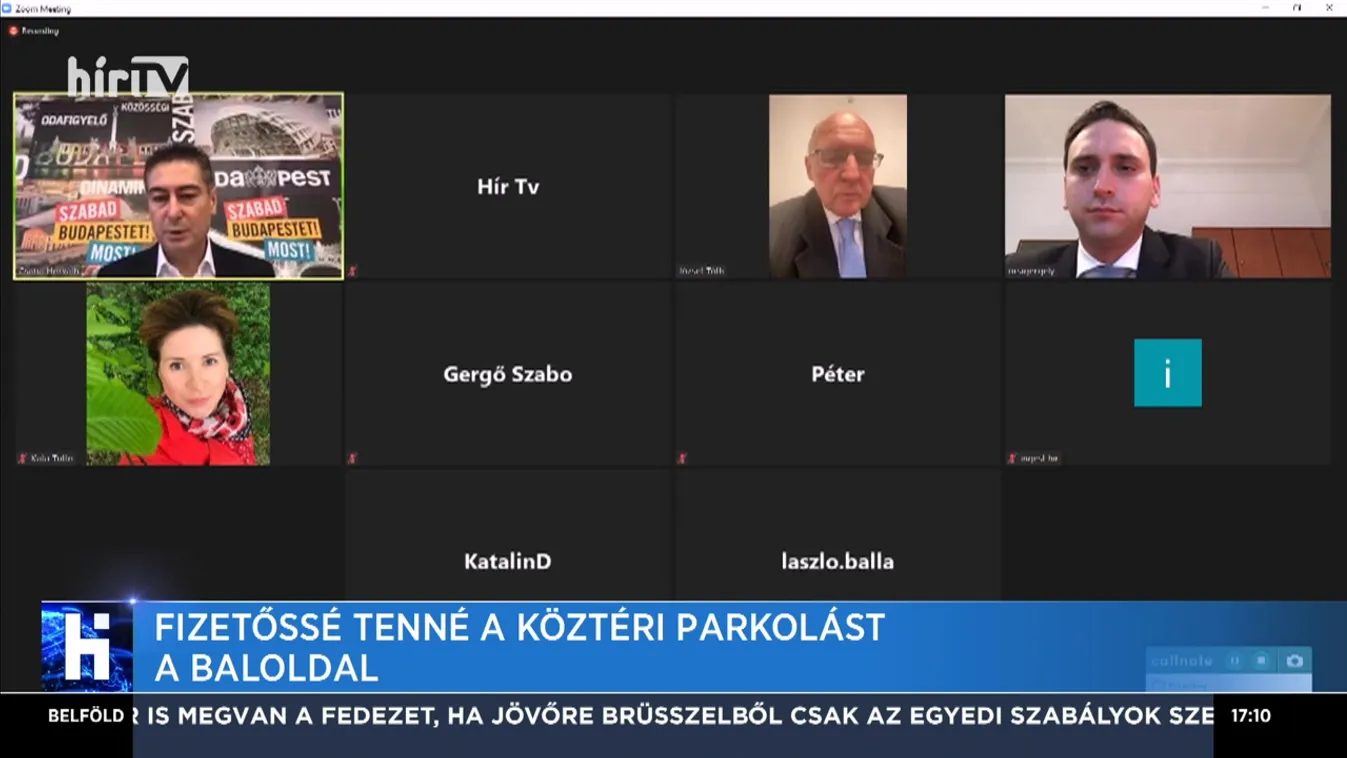 Fizetőssé tenné a köztéri parkolást a baloldal