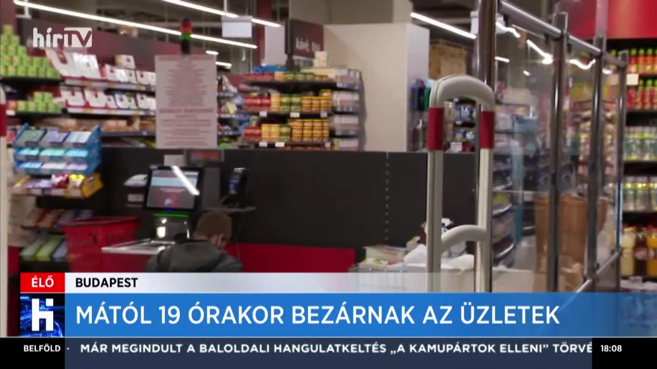 Mától 19 órakor bezárnak az üzletek