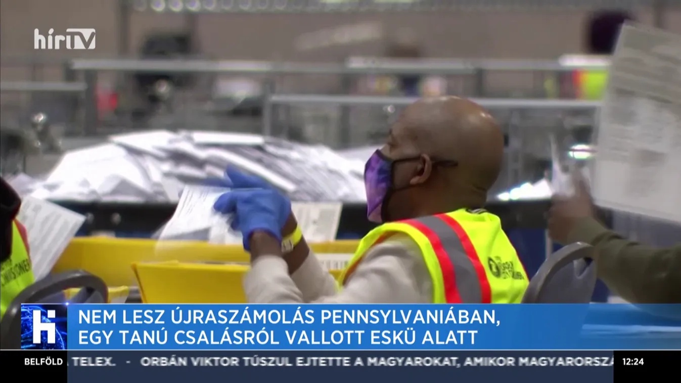 Nem lesz újraszámolás Pennsylvaniában, egy tanú csalásról vallott eskü alatt