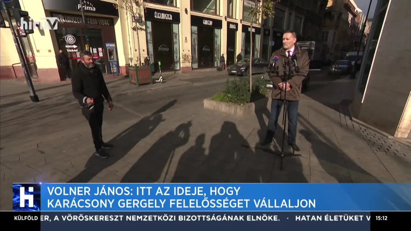 Volner János: Itt az ideje, hogy Karácsony Gergely felelősséget vállaljon