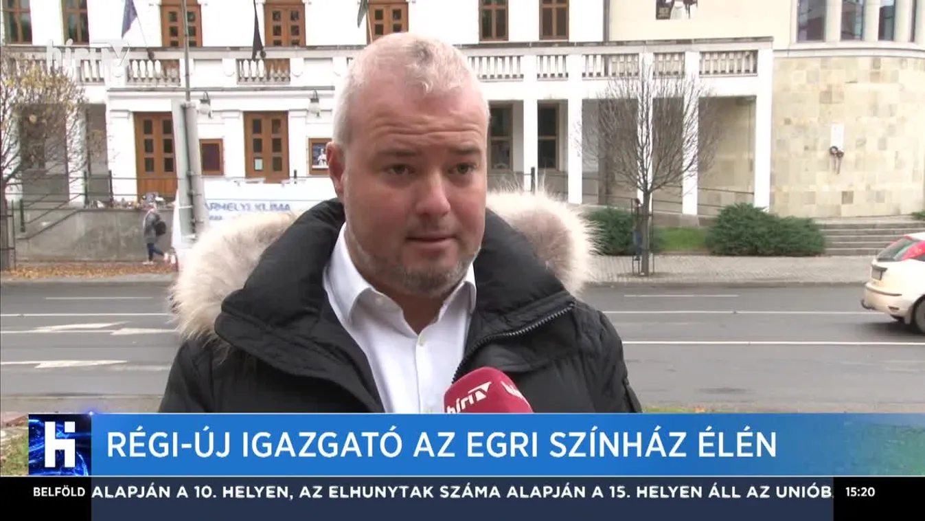 Régi-új igazgató az egri színház élén