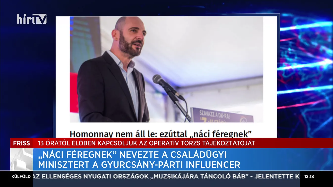 „Náci féregnek” nevezte a családügyi minisztert a Gyurcsány-párti influencer