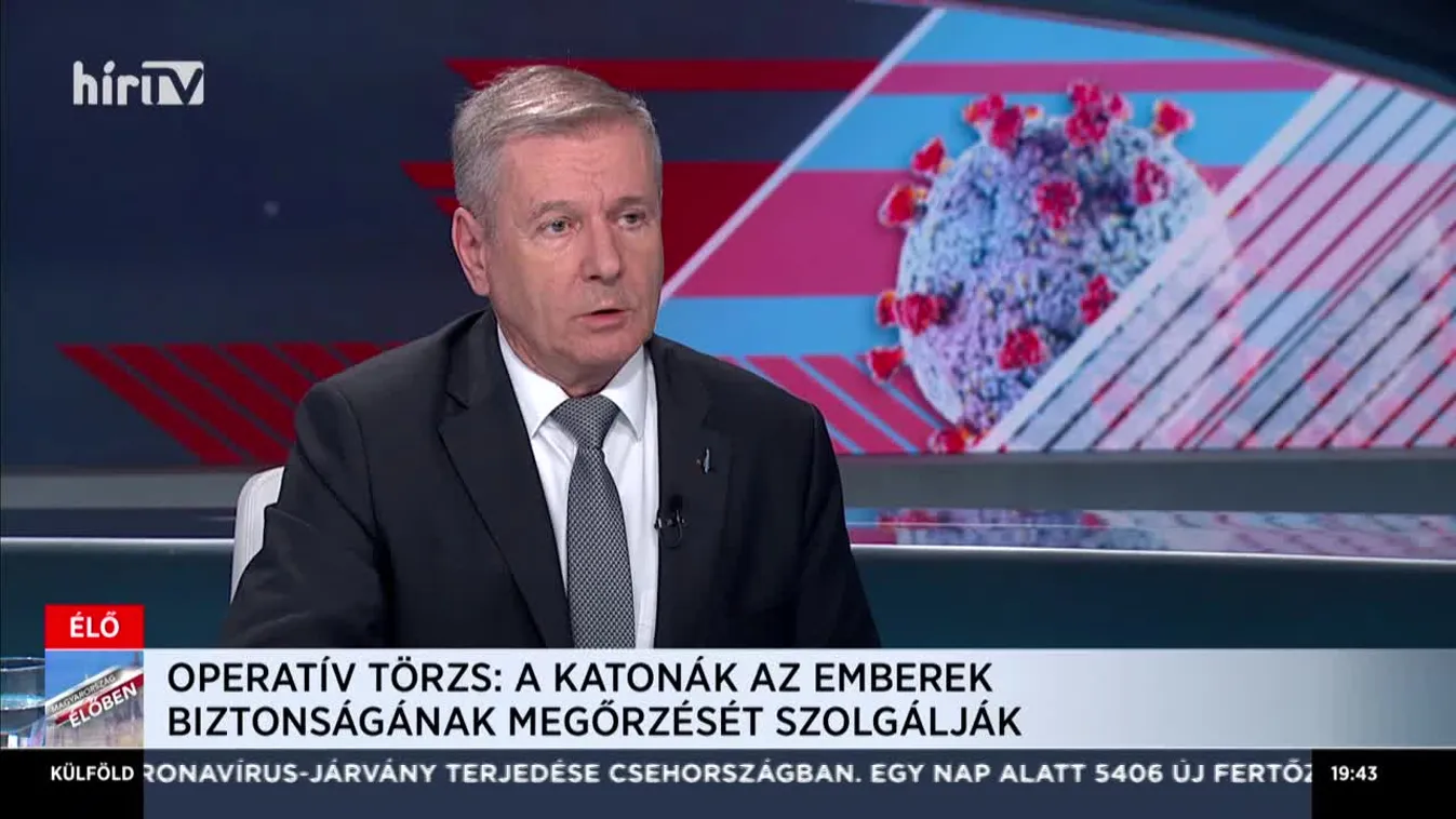 Benkő Tibor: A katonák célja a közrend és a közbiztonság biztosítása