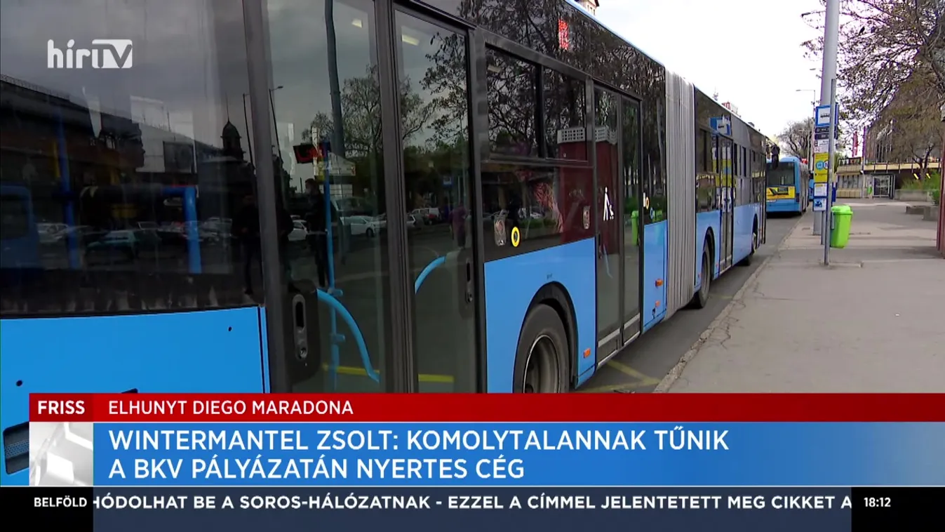 Wintermantel Zsolt: Komolytalannak tűnik a BKV pályázatán nyertes cég