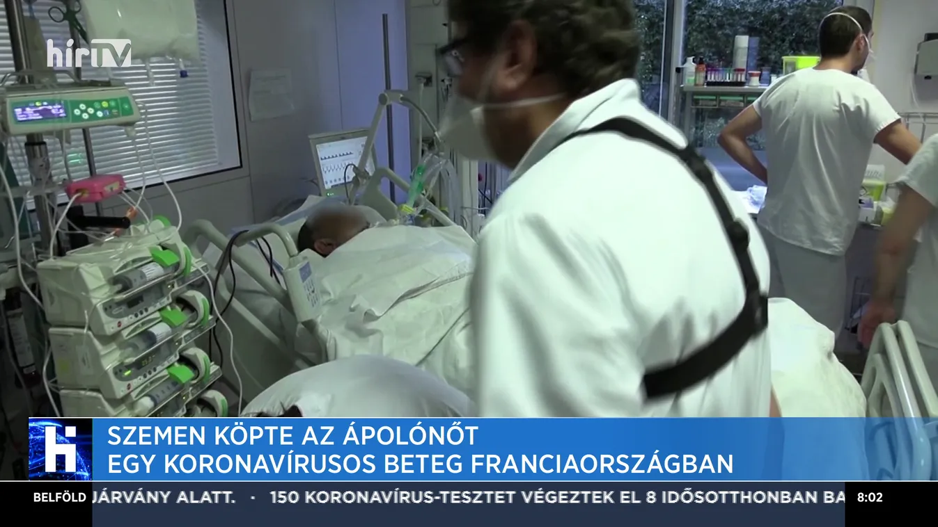Szemen köpte az ápolónőt egy koronavírusos beteg Franciaországban
