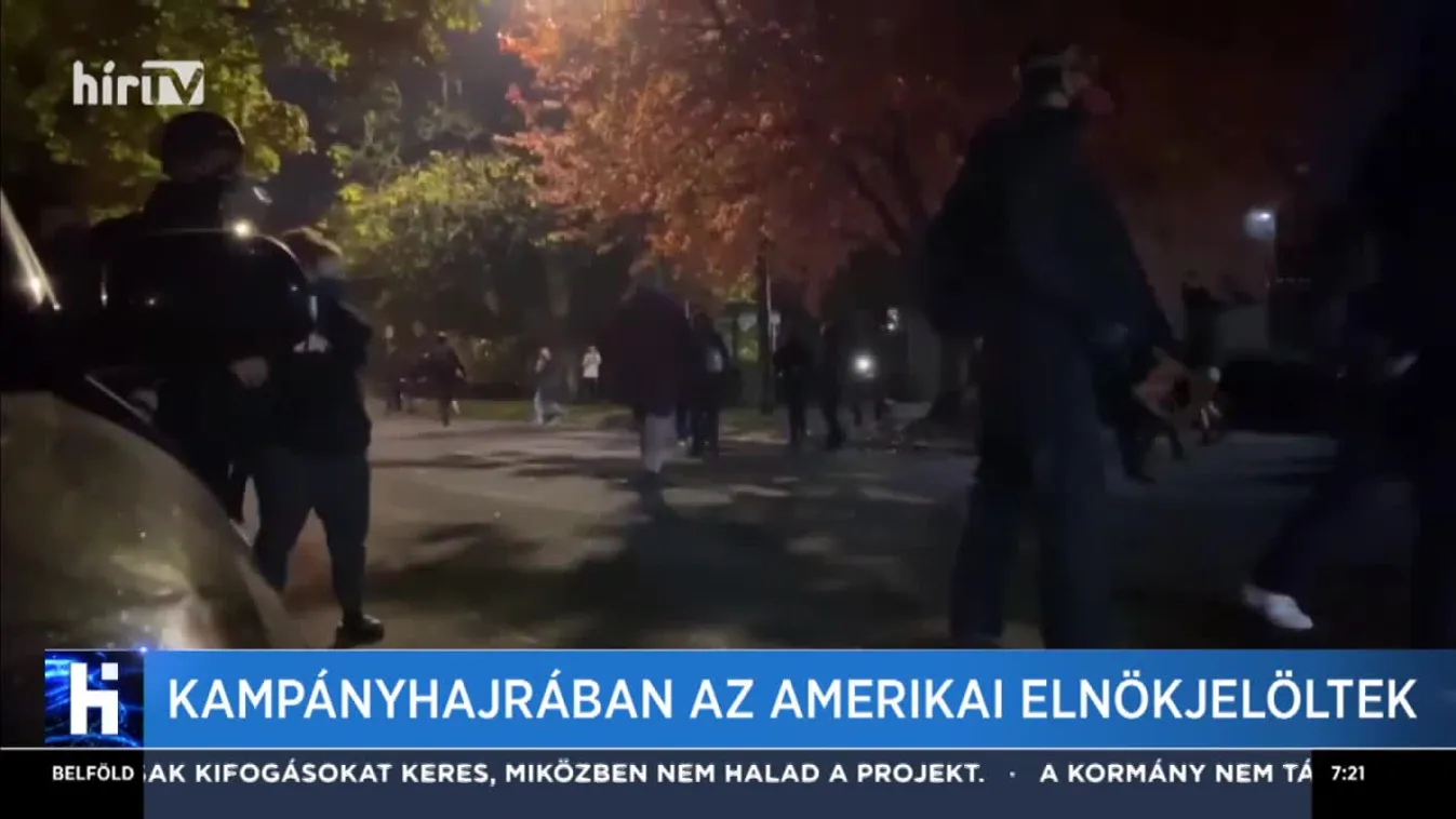 Kampányhajrában az amerikai elnökjelöltek