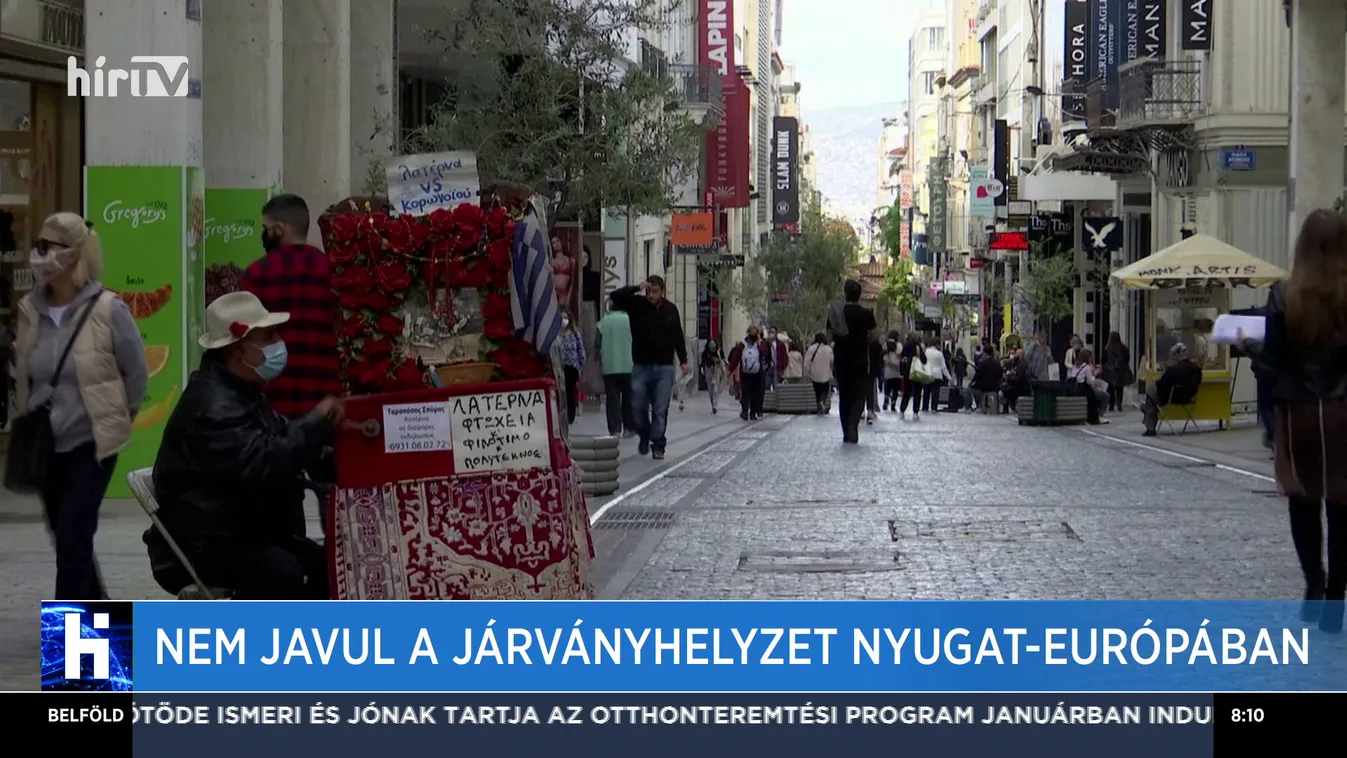 Nem javul a járványhelyzet Nyugat-Európában