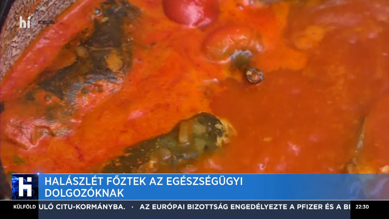 Halászlét főztek az egészségügyi dolgozóknak