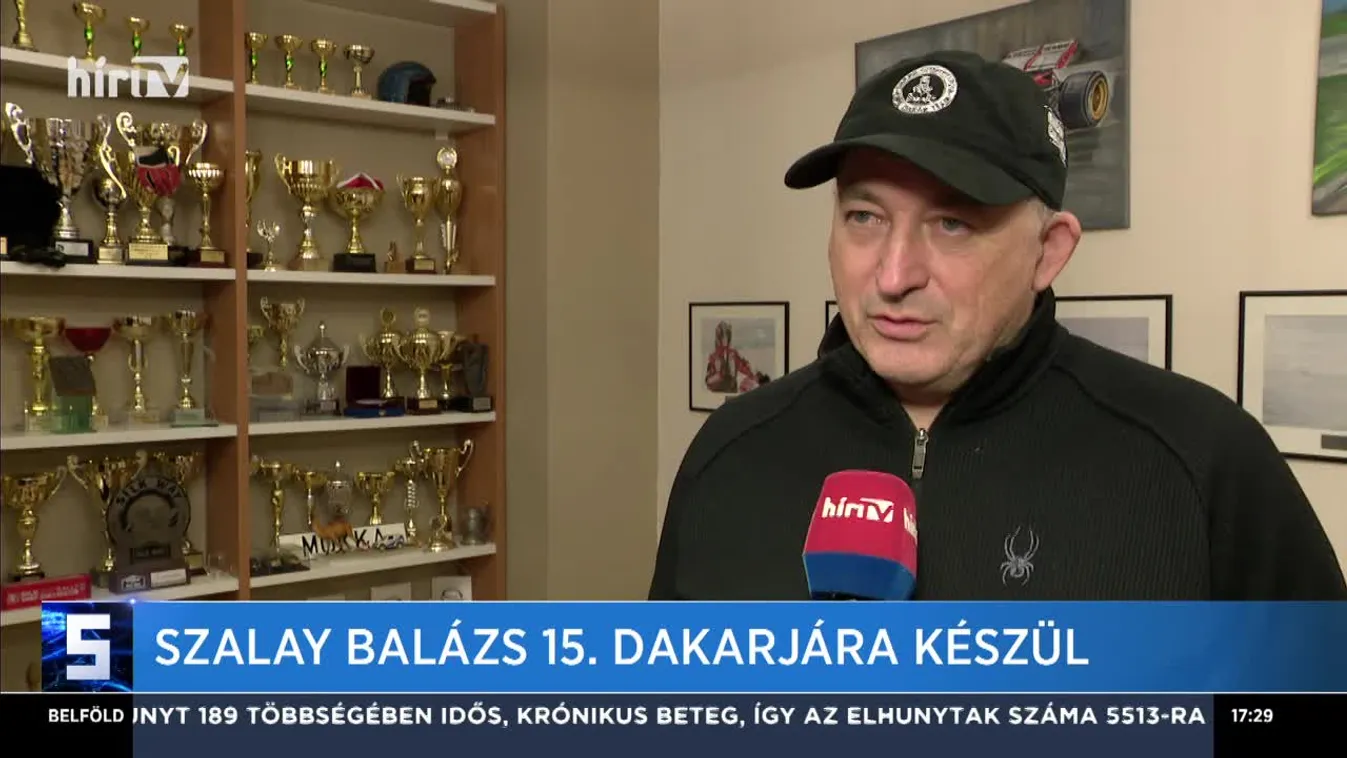 Szalay Balázs 15. Dakarjára készül