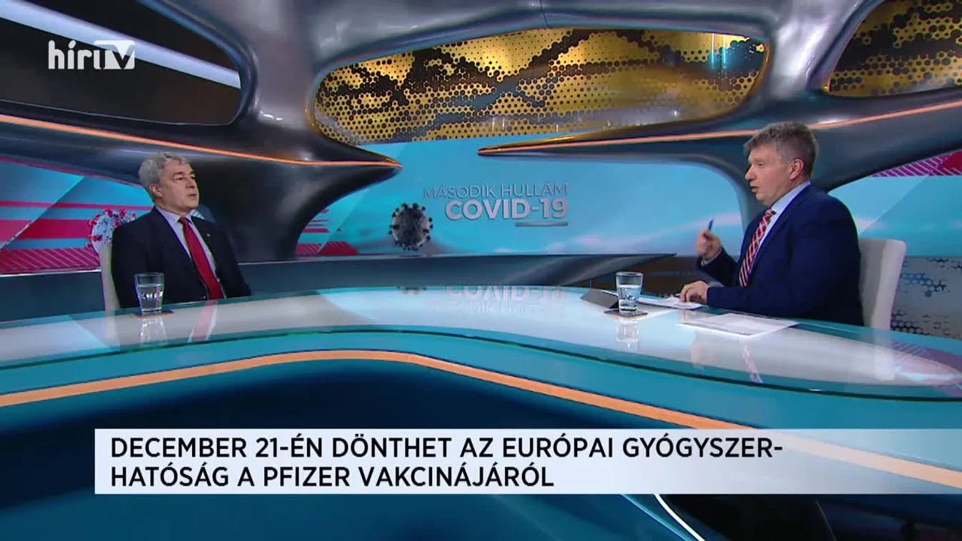 Kacskovics Imre: Az idősek is kellő védelemhez jutnak a Pfizer/Biontech vakcinától
