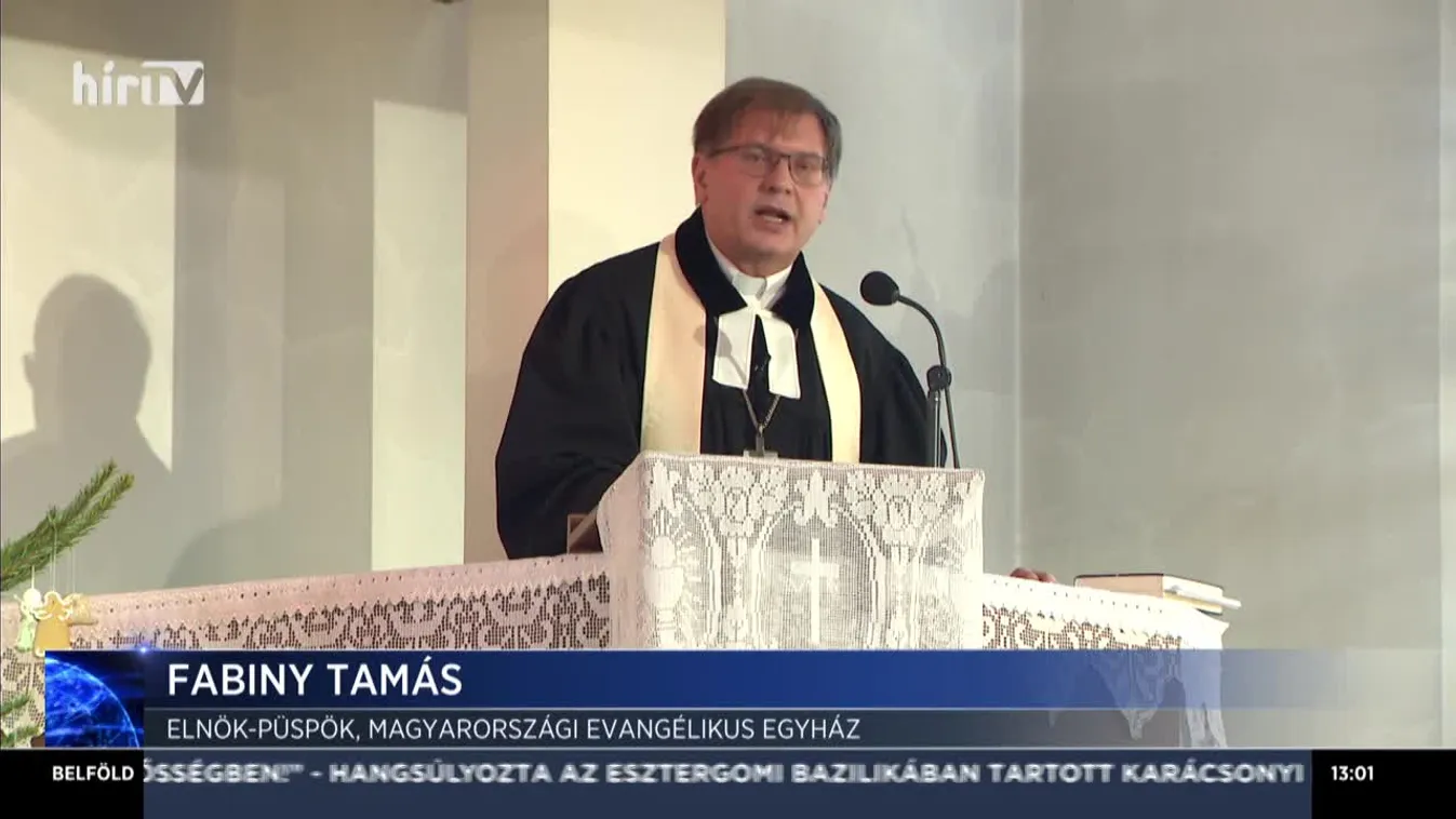 Fabiny Tamás: Karácsonykor az Isten közel jön az emberekhez