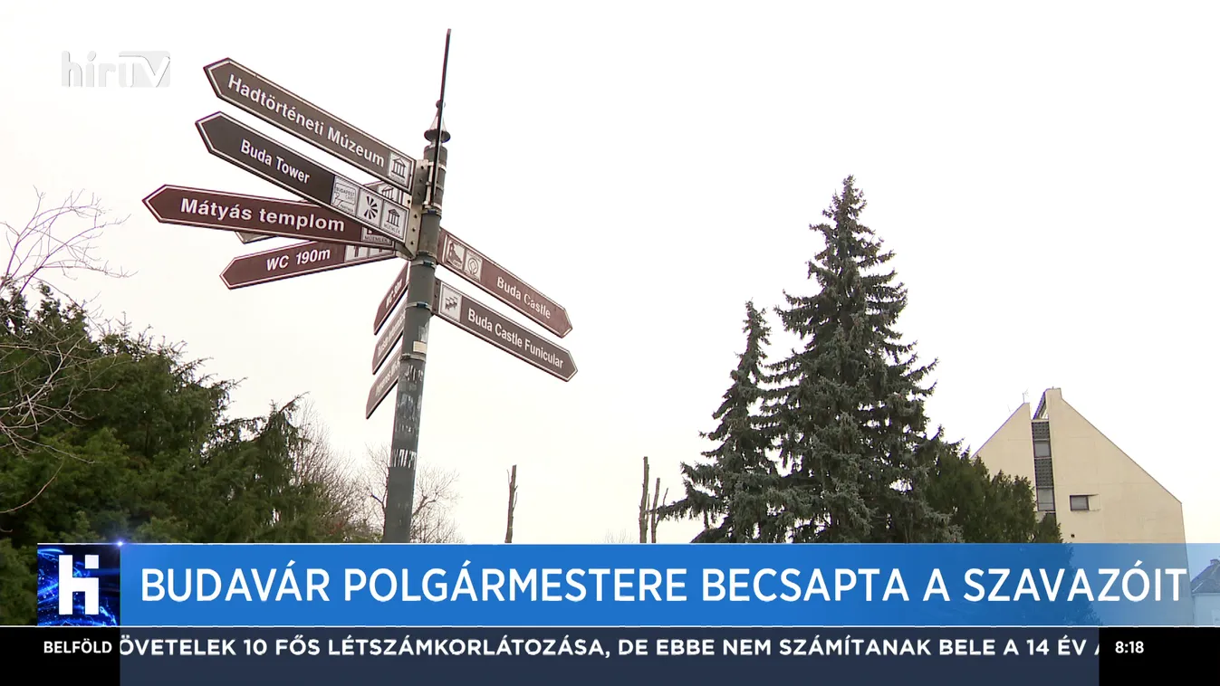 Budavár polgármestere becsapta a szavazóit