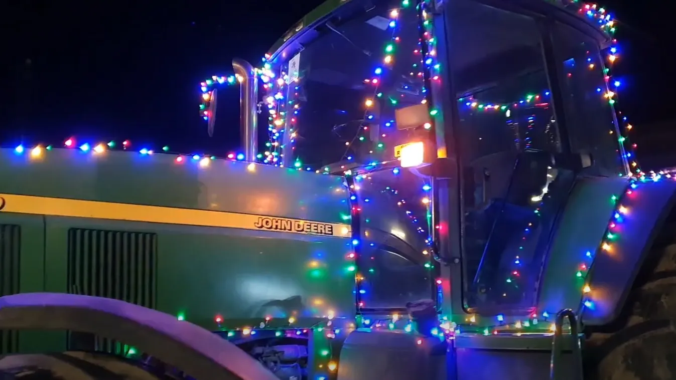 Karácsonyi felvonulás Balatonlellén