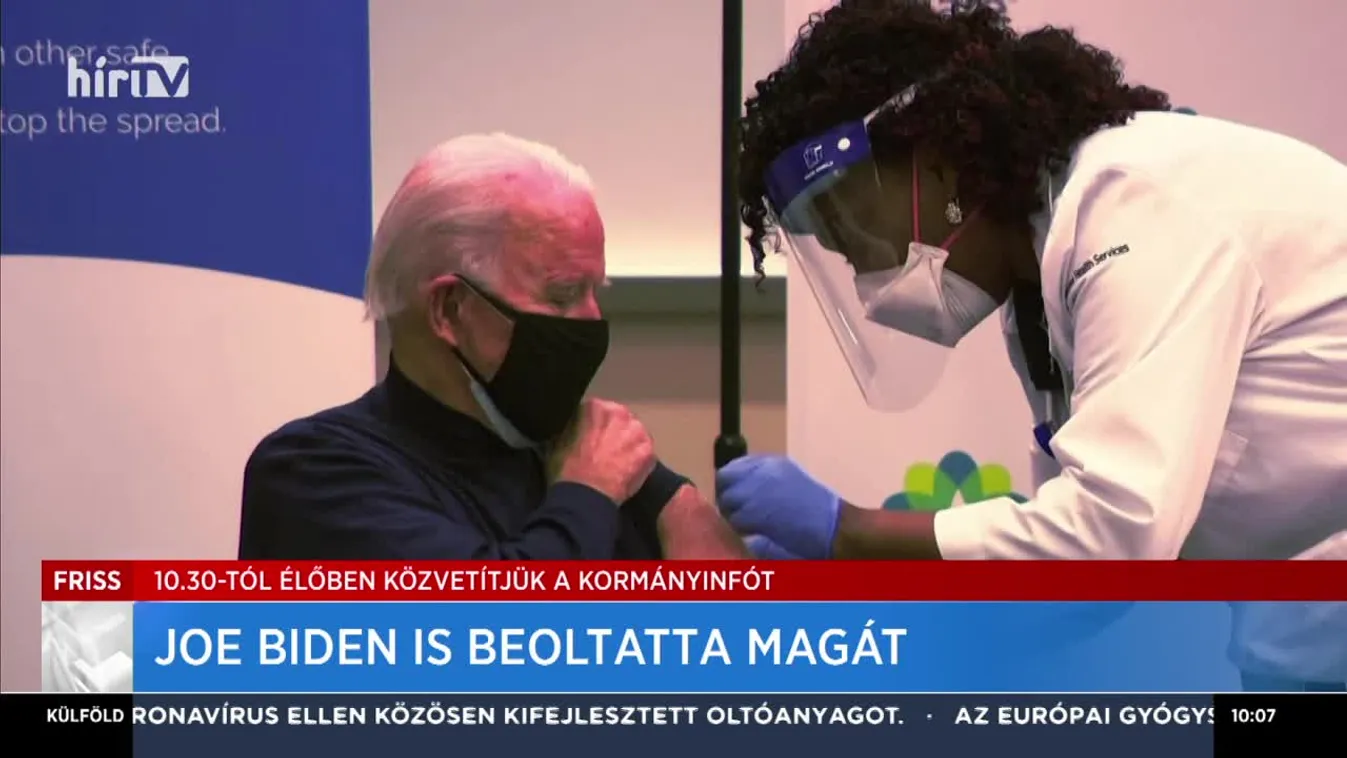 Joe Biden is beoltatta magát