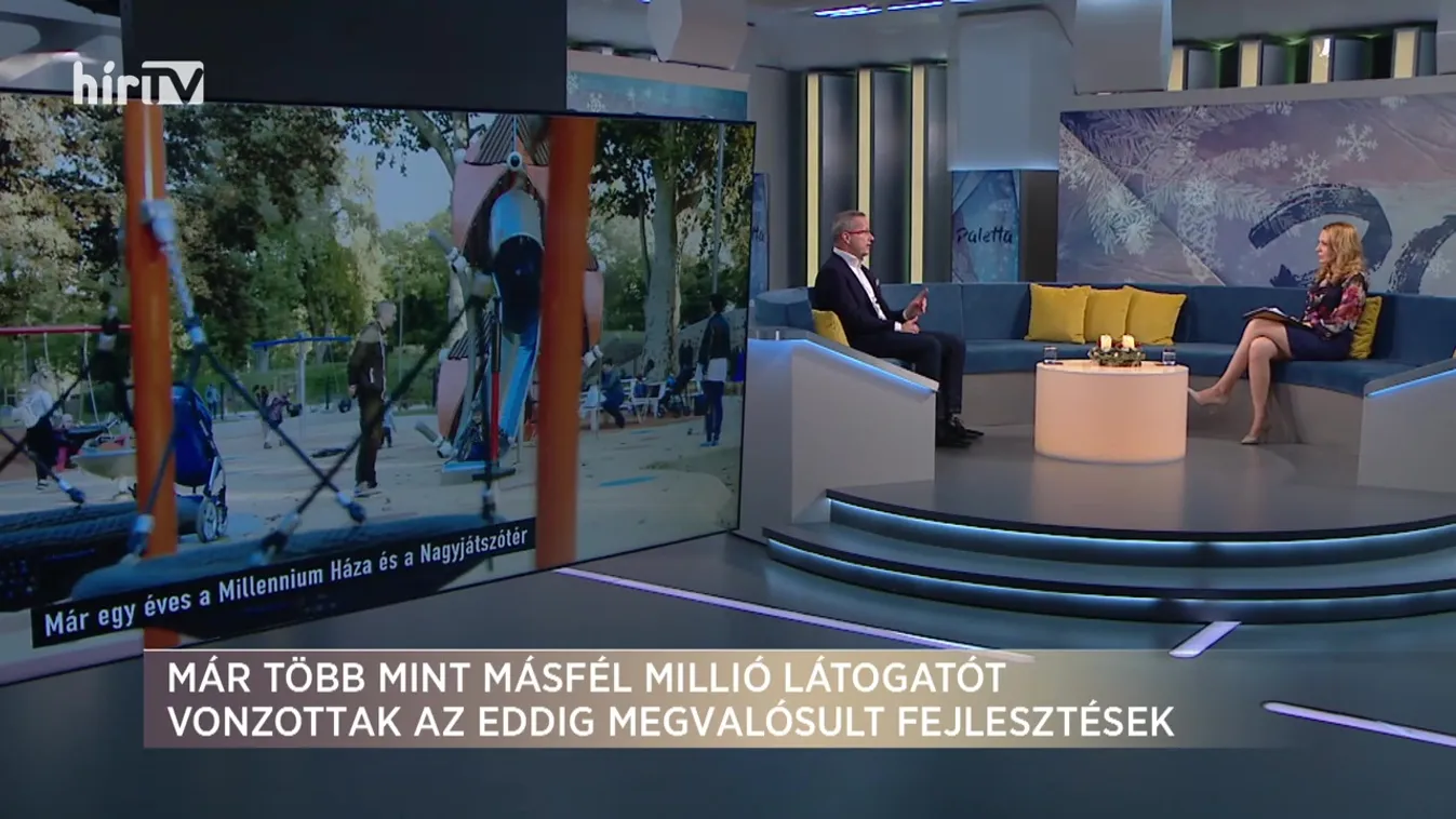 Paletta: Átadták a Liget Projekt újabb elemeit