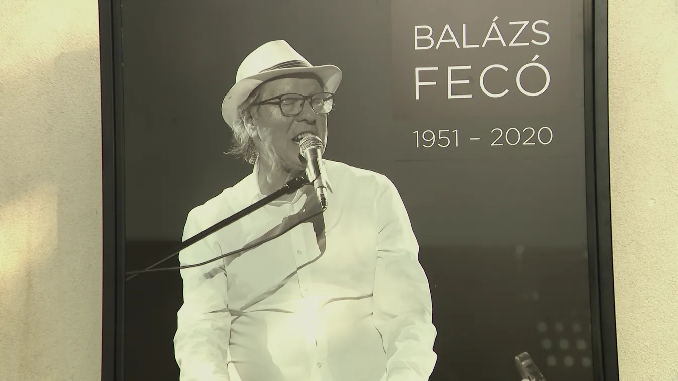 A margitszigeti Zenélő kútnál búcsúznak rajongói Balázs Fecótól