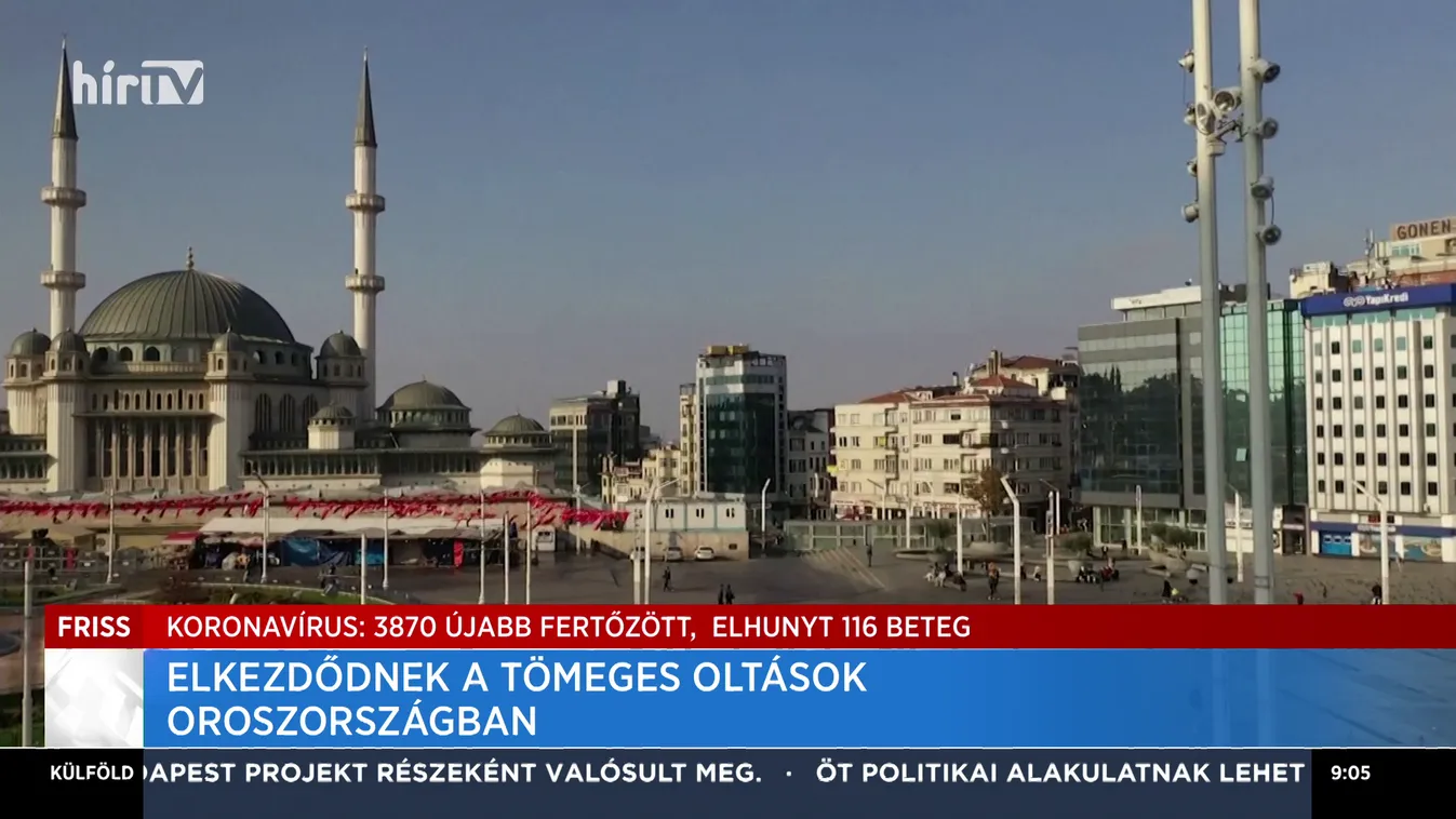 Elkezdődnek a tömeges oltások Oroszországban