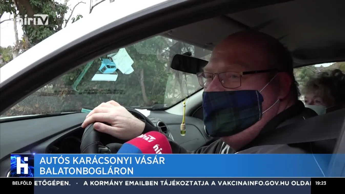 Autós karácsonyi vásár Balatonbogláron