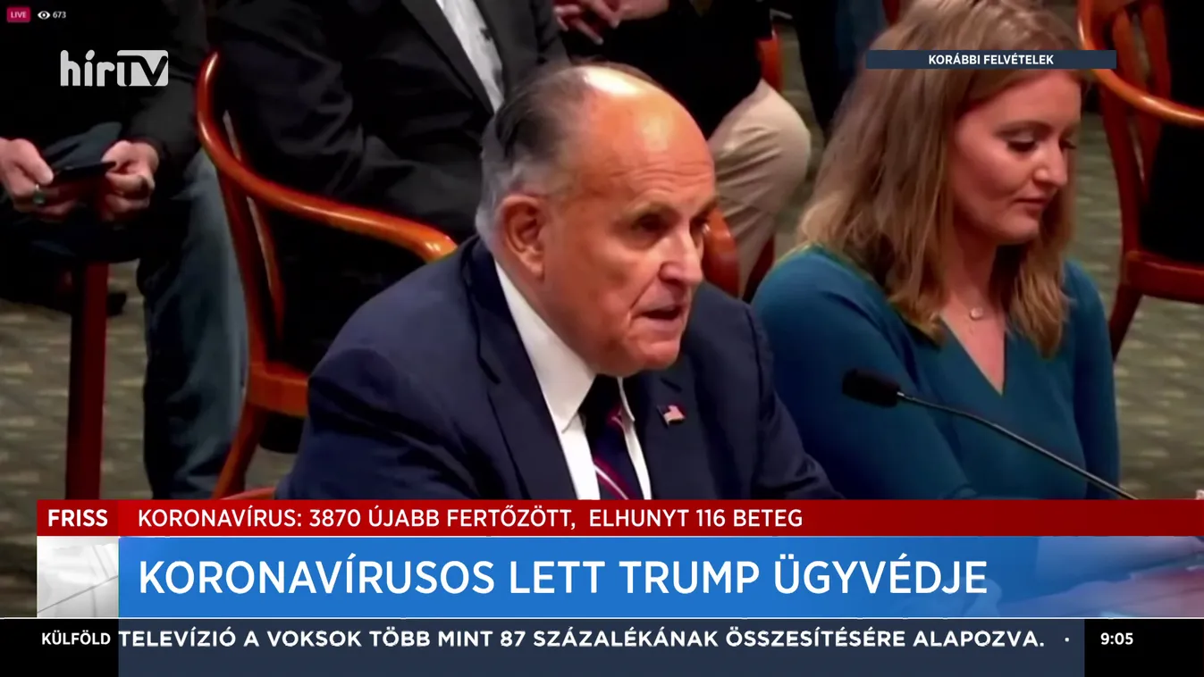 Koronavírusos lett Trump ügyvédje