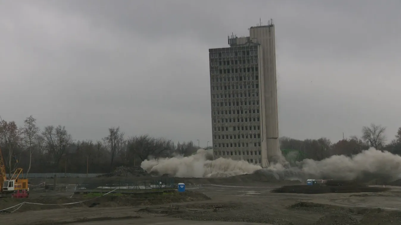 Toronyházrobbantás Csepelen