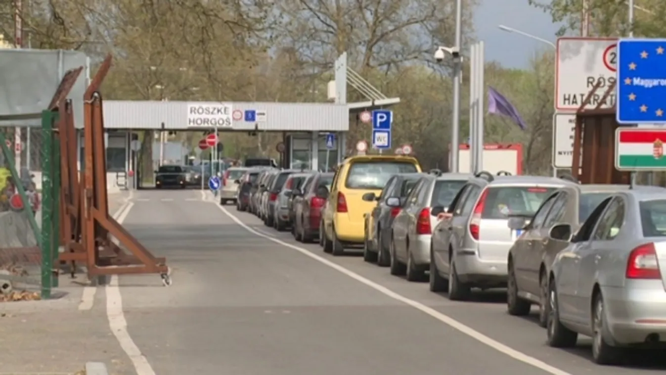 Hosszú a várakozás több határátkelőhelyen Szerbia felé