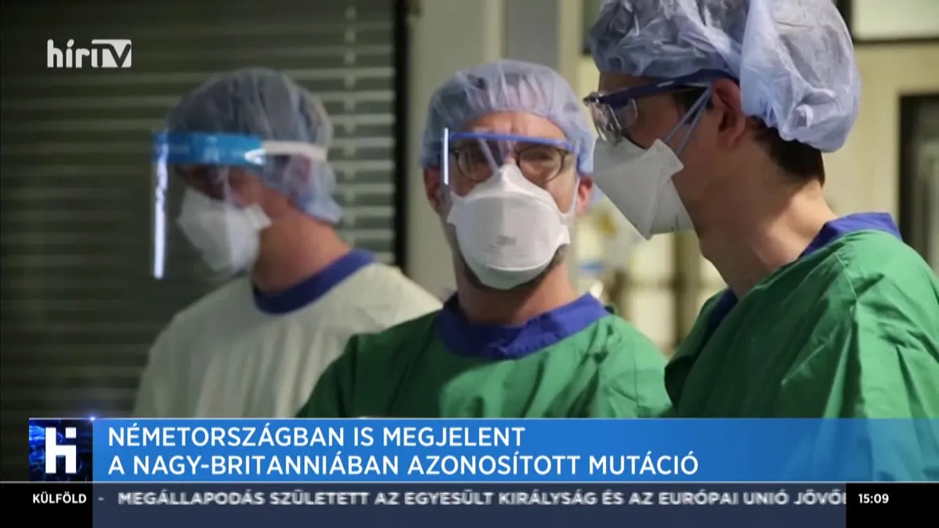 Már Németországban is megjelent a koronavírus gyorsabban terjedő brit változata