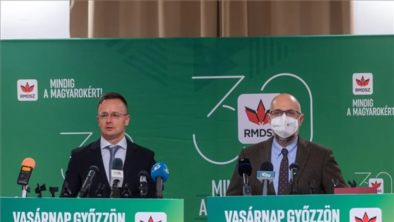 Szijjártó: Jót tenne a magyar-román viszonynak, ha az RMDSZ erősebb lenne a román parlamentben
