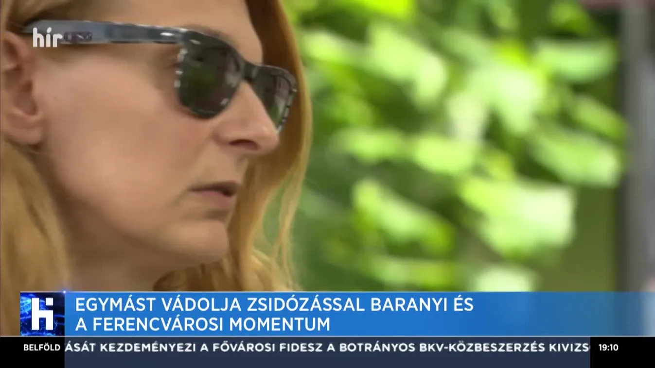 Egymást vádolja zsidózással Baranyi és a ferencvárosi Momentum
