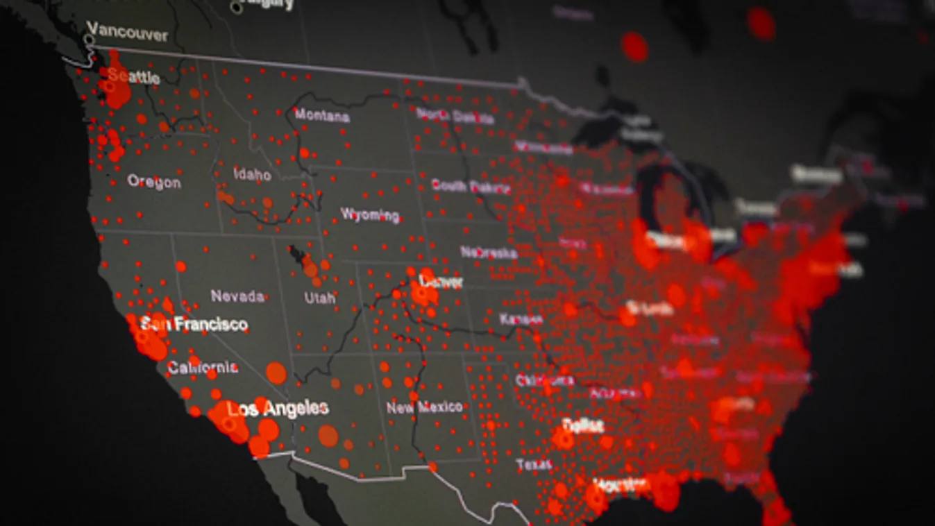 Az Egyesült Államokban a halottak, Kanadában a fertőzöttek napi számában dőlt meg a rekord